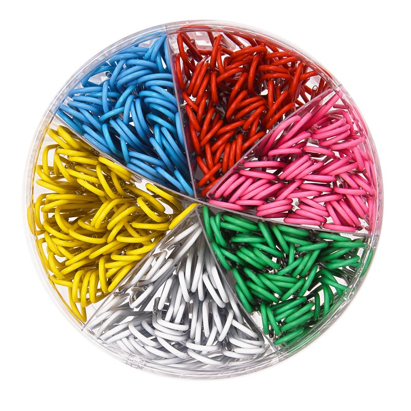 Sunmns 300 Pieces Large Colorful Paper Clips  2 Inch - Image 2